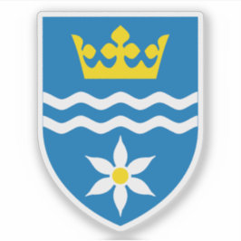 Jacka av armen från kommunen Halsnæ s Klistermärken