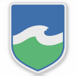 Jacka av armen Gribskov kommun Klistermärken