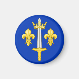 Jacka av Armen Jeanne d'Arc Magnet