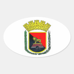 Jacka av Armen Ponce, Puerto Rico Ovalt Klistermärke