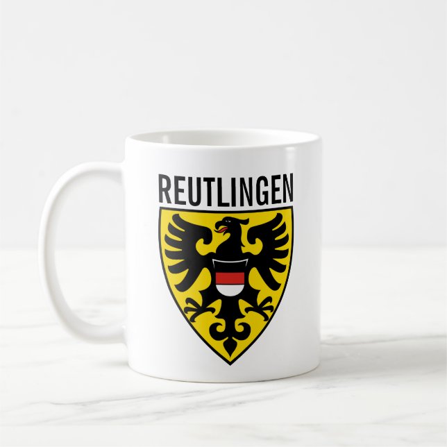 Jacka av Armen Reutlingen, Tyskland Kaffemugg (Vänster)