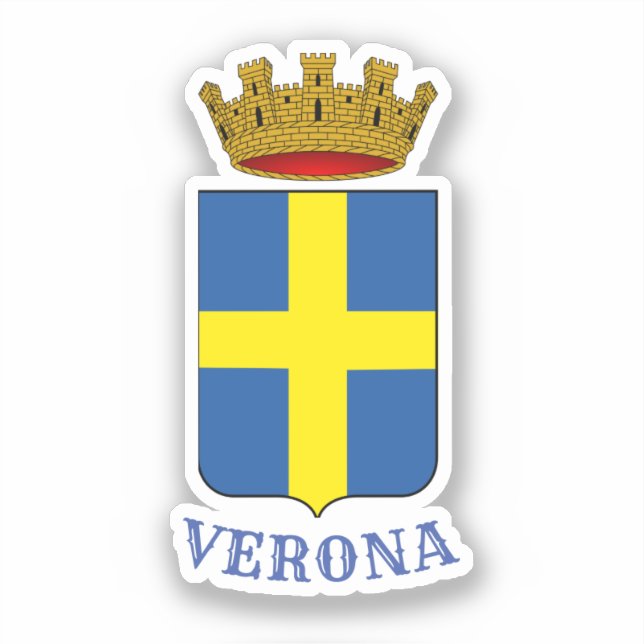 Jacka av Armen Verona, Italien Klistermärken (Framsida)