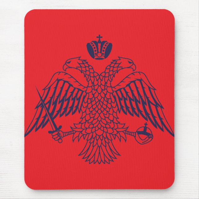 Jacka av bysantinska armar musmatta (Framsidan)