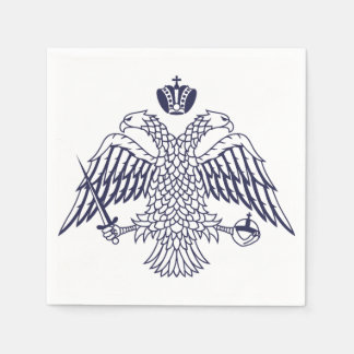 Jacka av bysantinska armar pappersservett