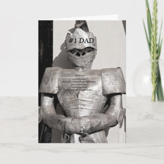 Jacka av ett Armor Fars dag-kort Kort