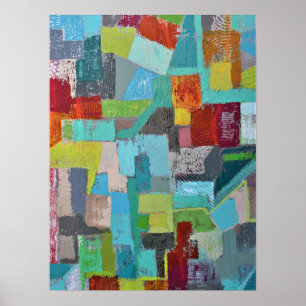 Jacka av många Färg 18 x 24 Poster