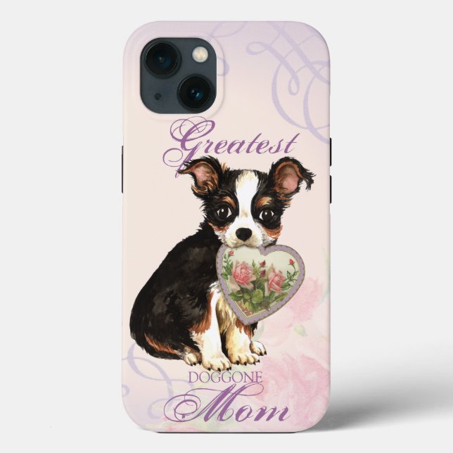 Jacka Chihuahua Heart Mamma (Baksida)