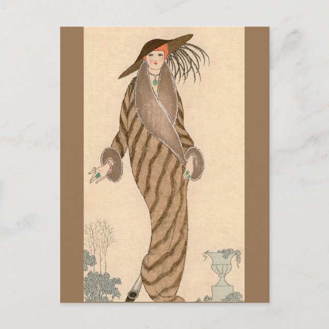 Jacka George Barbier Vykort (Framsida)