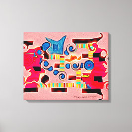 Jacka Kanvastryck för Arm Abstrakt