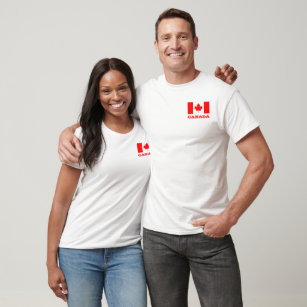 Jacka med Kanada flagga   Kanadensisk apel löv T-shirt