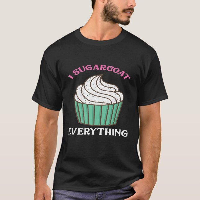 Jacka T-T-sockret i bakverk T Shirt (Framsida)