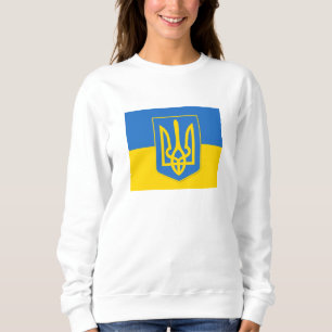 Jackad arm för ukrainsk symbol t shirt