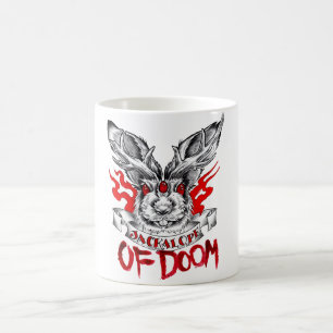 Jackalope av doomen kaffemugg