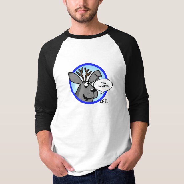 Jackalope favicon t-shirt (Framsida)