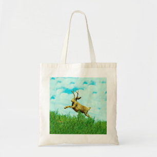Jackalope hänger lös tygkasse