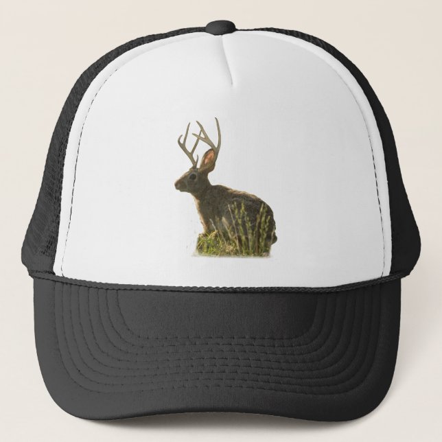 Jackalope hatt truckerkeps (Framsida)