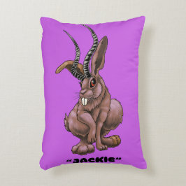 Jackalope "Jackie" Cryptid Prydnadskudde