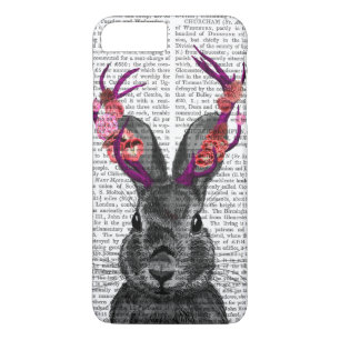 Jackalope med Rosa Antlers