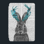 Jackalope med Turquise Antlers iPad Mini Skydd<br><div class="desc">Djur och natur</div>