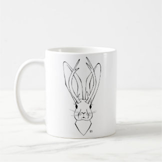 Jackalope mugg