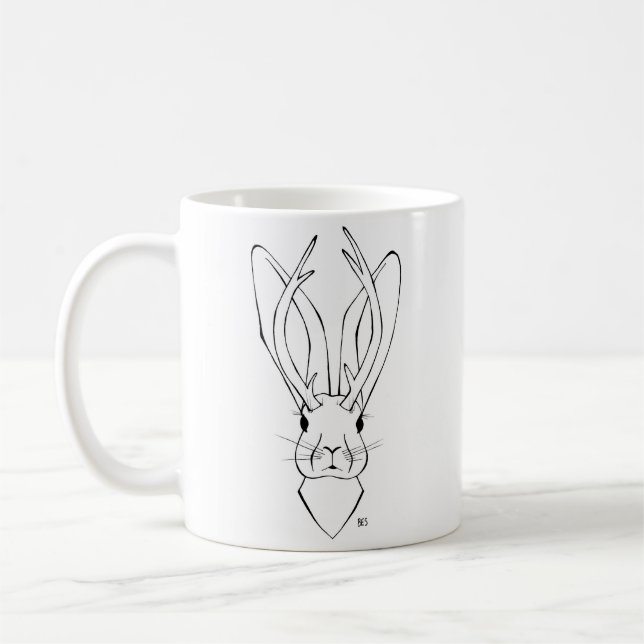Jackalope mugg (Vänster)