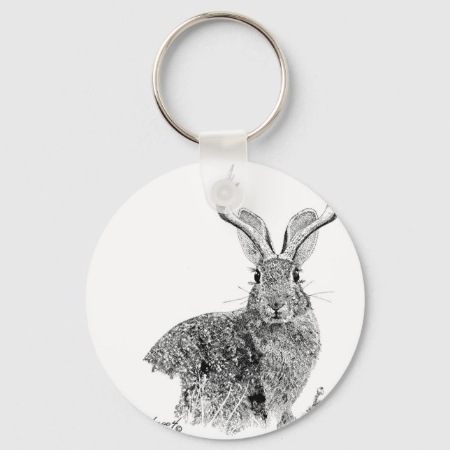 Jackalope Nyckelring (Framsida)