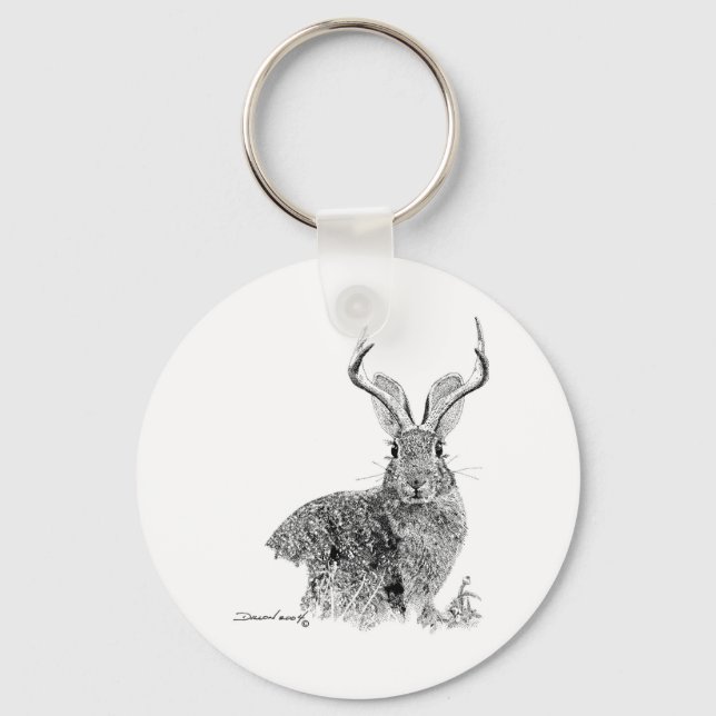 Jackalope Nyckelring (Framsida)