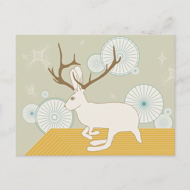 Jackalope Postcards Vykort (Framsida)