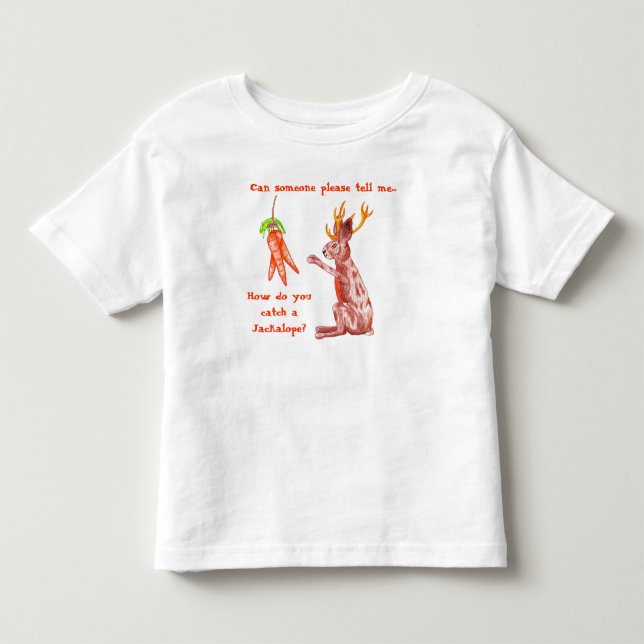 Jackalope Shirt Tee Shirt (Framsida)