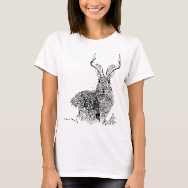 Jackalope T-shirt (Framsida)