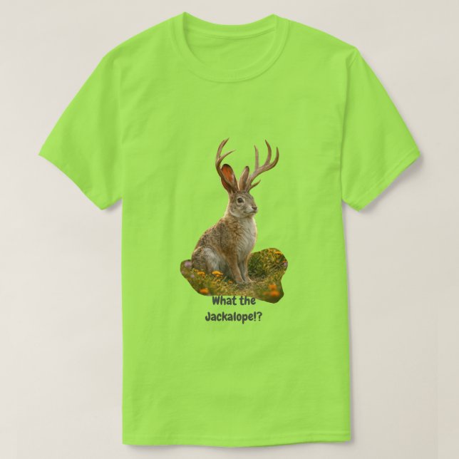 Jackalope  t shirt (Design framsida)