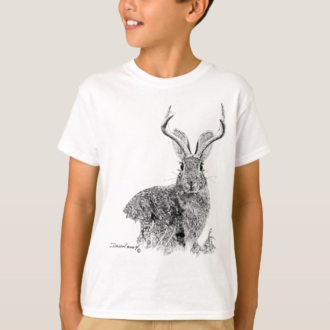 Jackalope Tee Shirt (Framsida)