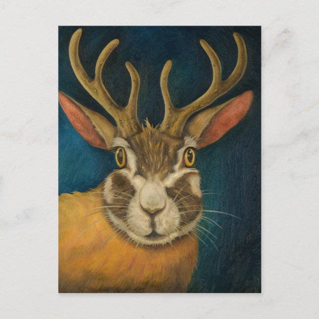 Jackalope Vykort (Framsida)