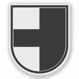 Jackande av arm av Aarwangen-distriktet, Schweiz Klistermärken