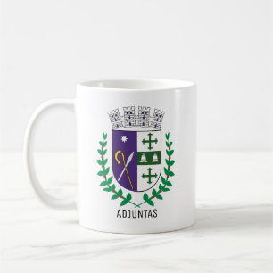 Jackande av Arm av Adjuntas, Puerto Rico Kaffemugg