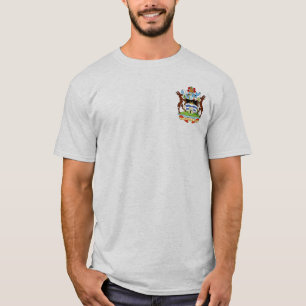Jackande av Arm av Antigua och Barbuda T Shirt