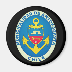 Jackande av Arm av Antofagasta, Chile Magnet