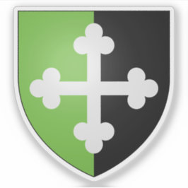 Jackande av arm av Bourg-en-Bresse, Ain Klistermärken