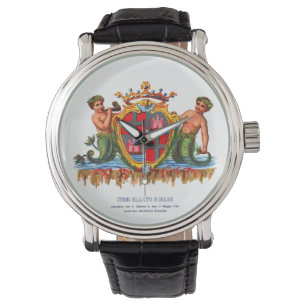 Jackande av Arm av Cagliari på Sardinien Armbandsur
