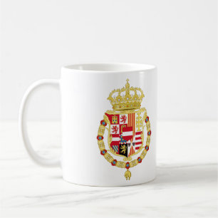 Jackande av Arm av Charles VI i Österrike som mona Kaffemugg