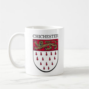 Jackande av Arm av Chichester, Väster Sussex (Eng Kaffemugg