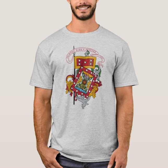 Jackande av Arm av Cuenca, Ecuador T Shirt (Framsida)