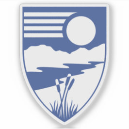 Jackande av arm av Eyjafjarðarsveit, Island Klistermärken