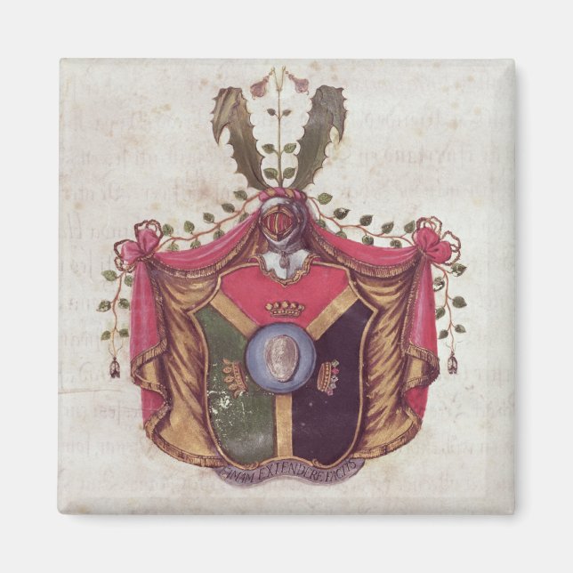 Jackande av Arm av familjen Linnaeus Magnet (Framsidan)