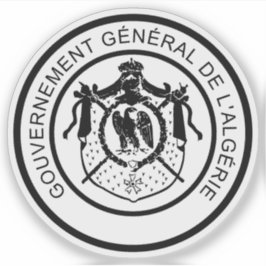 Jackande av arm av Fransk Algeriet (andra imperiet Klistermärken