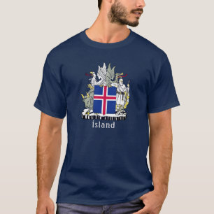Jackande av Arm av Island T Shirt