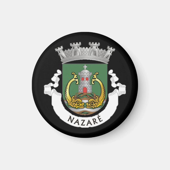 Jackande av Arm av Nazaré, Portugal Magnet (Framsidan)