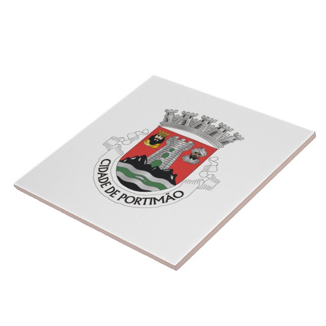 Jackande av Arm av Portimão, PORTUGAL Kakelplatta (Sidan)