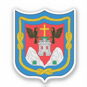 Jackande av Arm av Quito, Ecuador Klistermärken