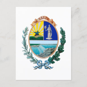 Jackande av Arm av Salto, Uruguay-vykort Vykort